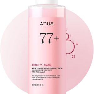 Anua Peach 77% Naiacin Essence Toner 250Ml